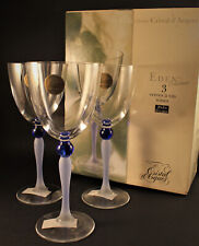 6 verres à eau cristal