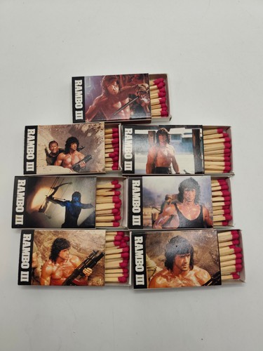 Rambo iii 1988 lot boîtes - rambo, 7