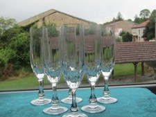 6 flutes a champagne en