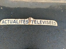 Rare Et Ancienne Plaque Tôle