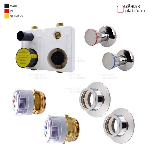 Compteur eau flush - d'eau, de
