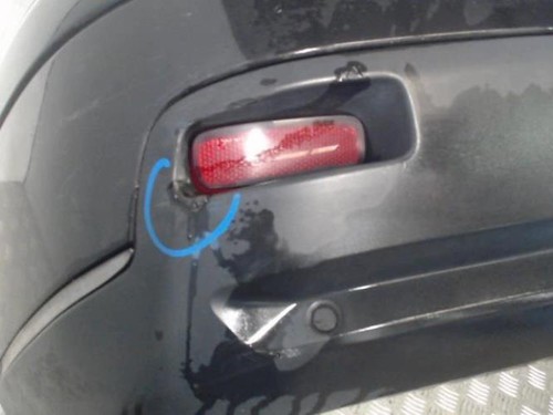 Pare choc arriere citroen - arriere, 1