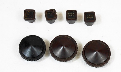 Lot plastic buttons - plastic,