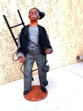 1 santon ancien habillé