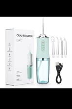 Hydropulseur dentaire électrique sans fil - 3 modes et 4 buses -