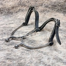 Stubben Soft Touch Roller English Spurs w/ Straps