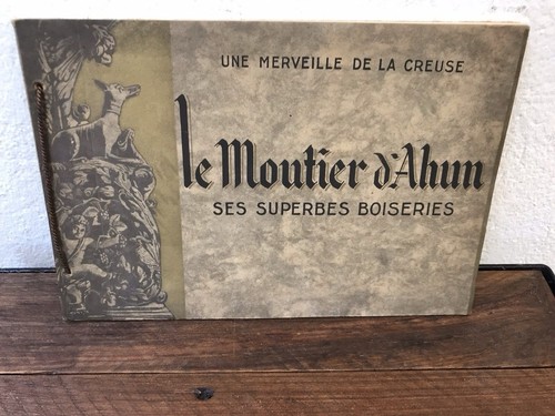 Livre ancien moutier - livre,