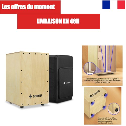 Donner dcd cajon bois - donner,