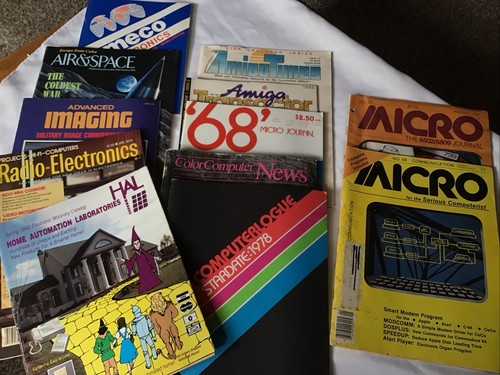 Vintage computer magazines - computer,