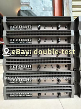 USED 1 PCS Crown MacroTech 5000i 2Ch Power Amplifier Working #dou
