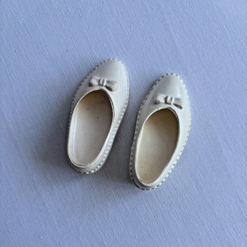 Paire chaussures blanches - paire, de