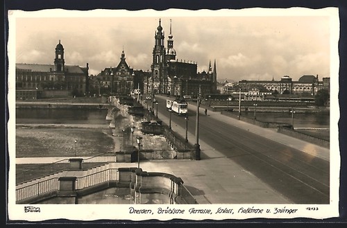 Carte postale dresde - carte,
