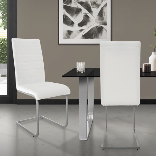 Lot chaises pied luge - pied,