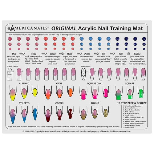 Acrylic nail training - nail,