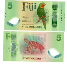 FIJI FIDJI BILLET 5 DOLLARS