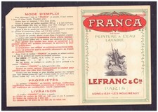 France Paris Franca Washable Eau Paintings Color Folder LEFRANC Issy SCV5