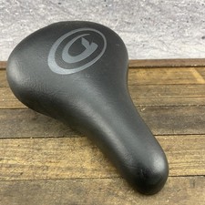 Velo Diamond Back BMX Seat Black Padded Sofa Saddle Mid School OG CUTS