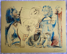 Pablo Picasso Lithographie COA