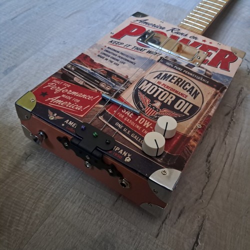 Cigar box guitar g 3 - guitar,