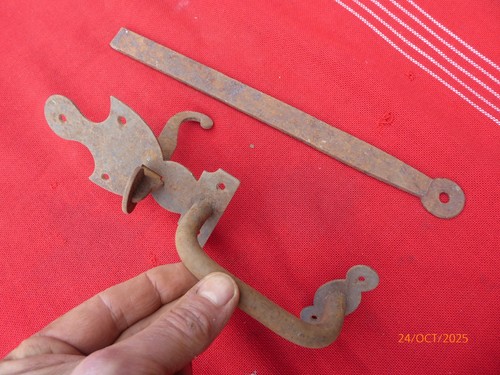 Loquet poucier fer forgé - poucier,