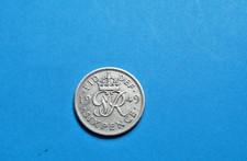 piece Grande Bretagne    1949    6 pence    Georges VI     TBE