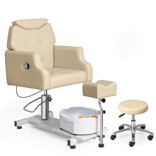 Pedicure chair with - chair, stool