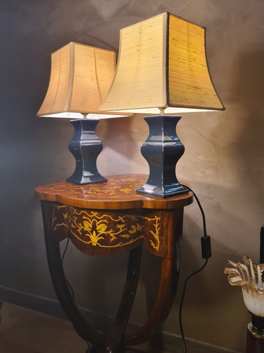 Paire lampe chevet - paire, ceramique