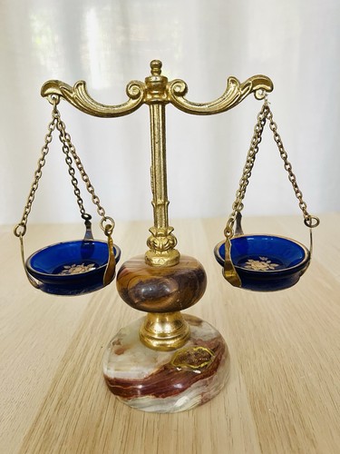 Balance décorative métal - balance, en