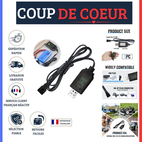 Câble chargeur usb pour - câble, sm-3p