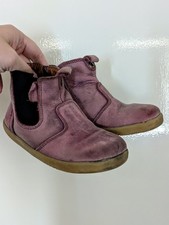 Childrens Bobux Boots Purple Good Wear EU size 24