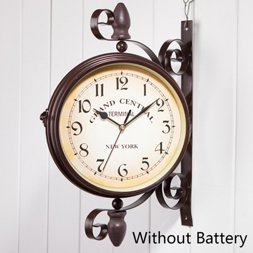 Horloge murale double - , face