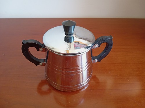 Sucrier vintage cuivre - en,