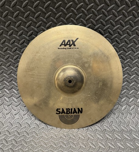 Sabian aax recording crash - sabian,