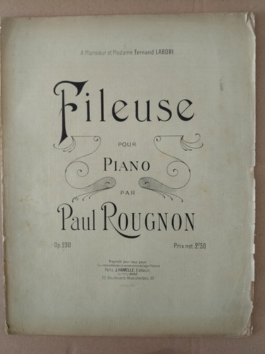 Rare partition ancienne piano - rare,
