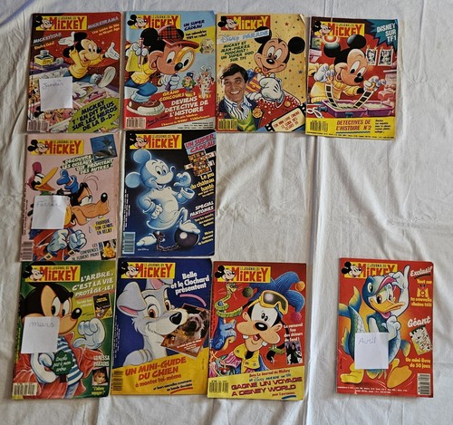 Journal mickey lot - de,