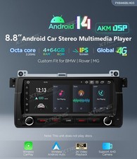 AUTORADIO GPS Android 14 BMW