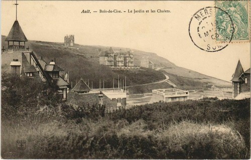 Cpa bois cise jardin et - bois-de-cise,