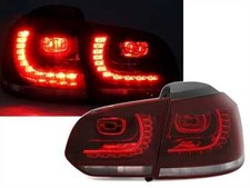 2 FEUX ARRIERE A LED VW GOLF 6 TYPE GOLF 6 GTI R ROUGE ET BLANC