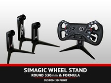 SIMAGIC WHEEL STAND - 3D printed - 330mm circle wheel and Formula/GT style
