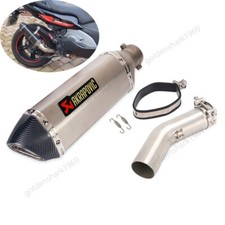 For BMW C650GT 2016-2020 Exhaust Tips 51mm Muffler Silencer Pipe with DB Killer