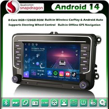 128GO Android 14 GPS Autoradio