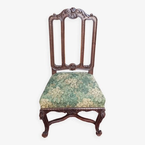 Chaise louis noyer - louis,