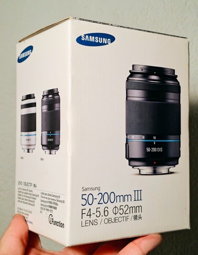 Objectif samsung 200mm - samsung, 50-200mm