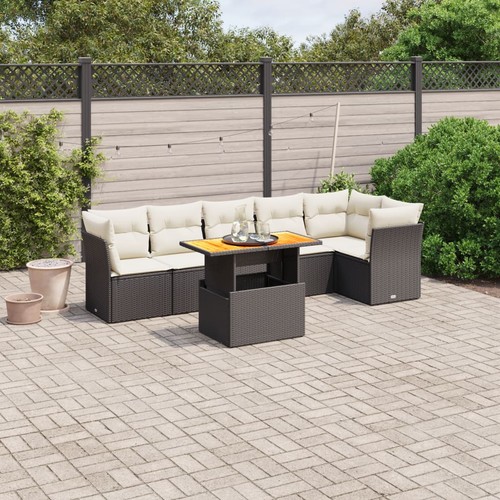 Salon jardin avec coussins - avec,