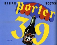 AFFICHE POSTER BIERE PORTER 39