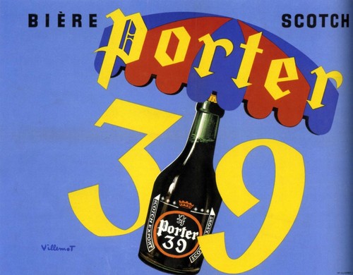 Affiche poster biere porter - affiche,