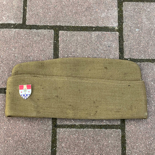 Calot ww2 étiquette - ww2,