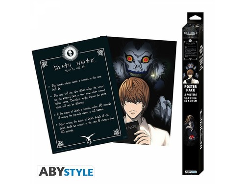 Set posters death note - set,