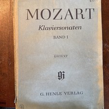 Mozart Werke fur Zwei Klavier Urtext Piano Duet Sheet Music EZ Advanced German