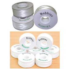 Madeira machine à broder en polyester blanc (mr020)